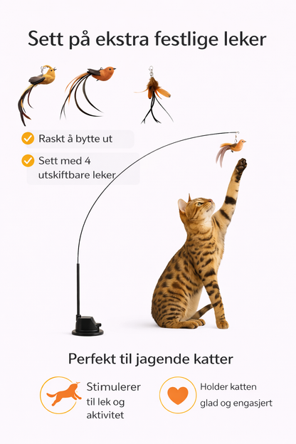 Jaktbuen – vekker kattens instinkter på null tid.