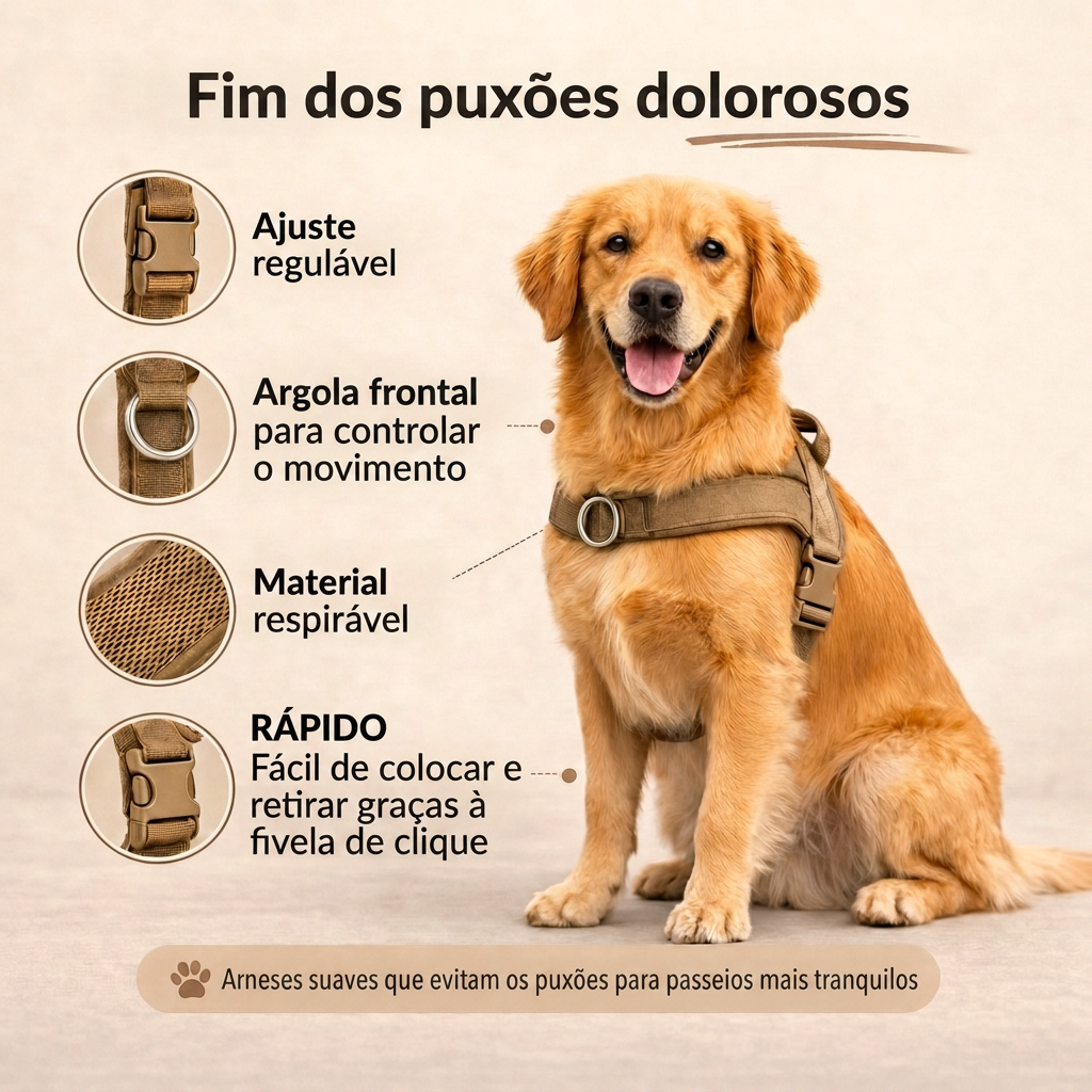 Peitoral Anti-Puxão